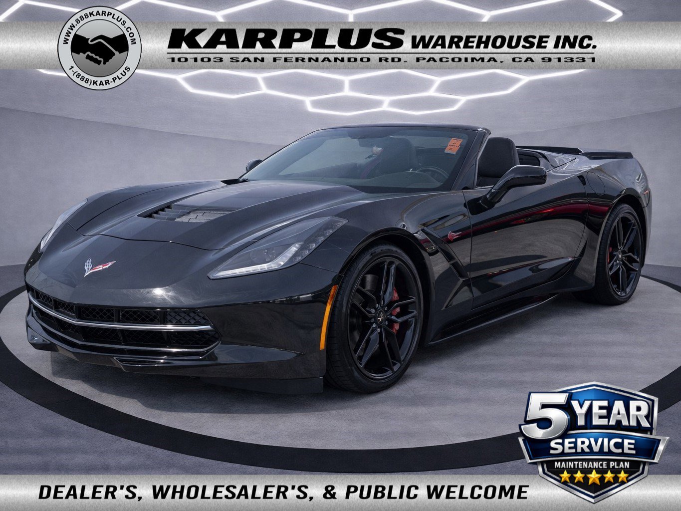 Used 2018 Chevrolet Corvette Stingray Convertible w/ 1LT