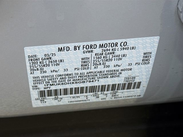 Used 2025 Ford Explorer Active w/ Active Comfort Package image 33