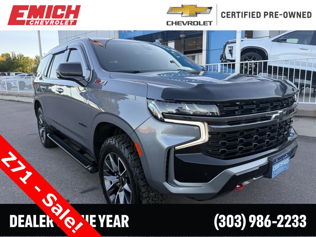 Certified 2022 Chevrolet Tahoe Z71 w/ Luxury Package