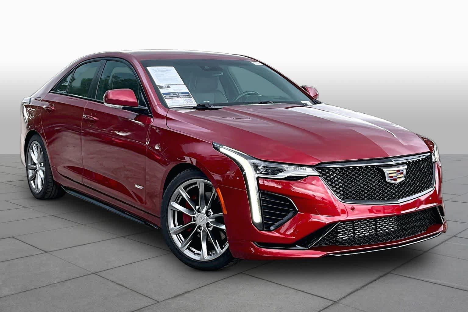 Used 2022 Cadillac CT4 V w/ Technology Package RWD image 4