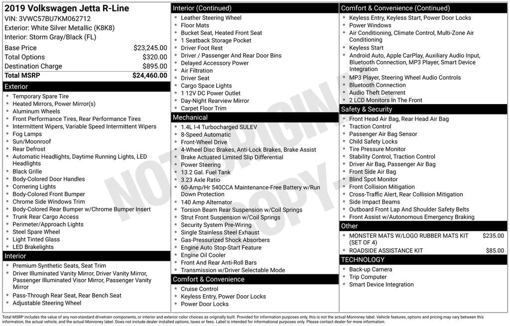 Used 2019 Volkswagen Jetta R-Line image 40