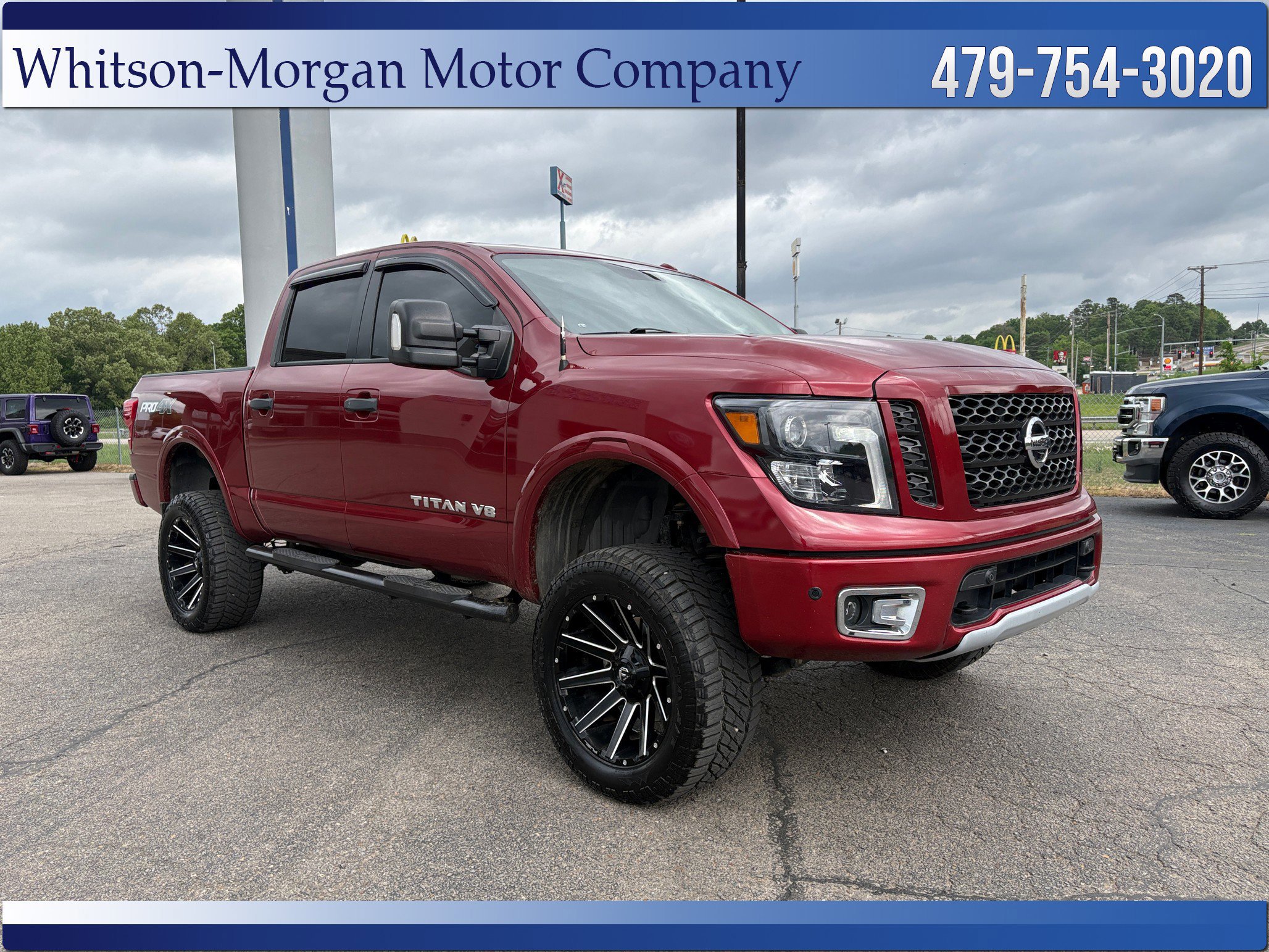 Used 2019 Nissan Titan PRO-4X w/ Pro-4x Convenience Package AWD/4WD image 3