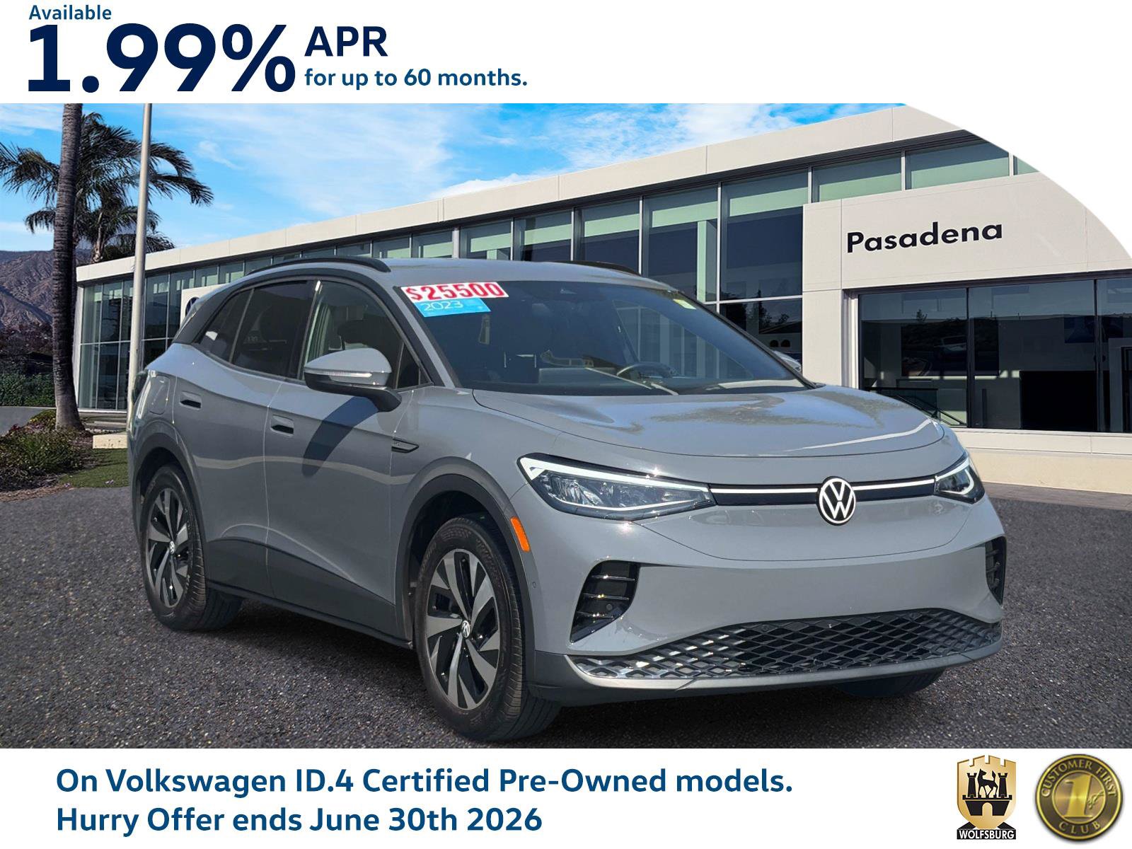 Certified 2023 Volkswagen ID.4 Pro RWD image 1