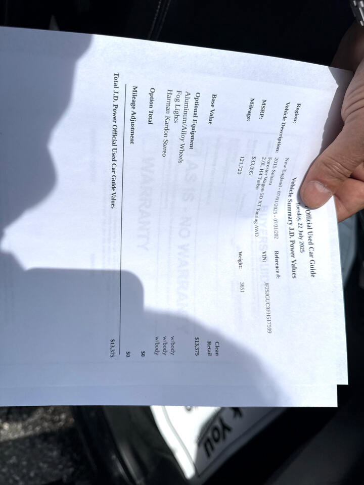 Used 2015 Subaru Forester 2.0XT Touring image 10