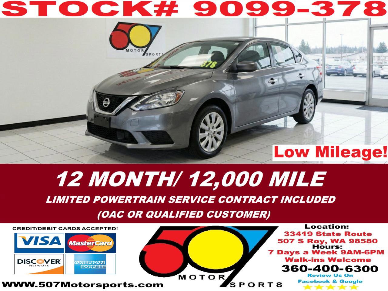 Used 2019 Nissan Sentra S image 1