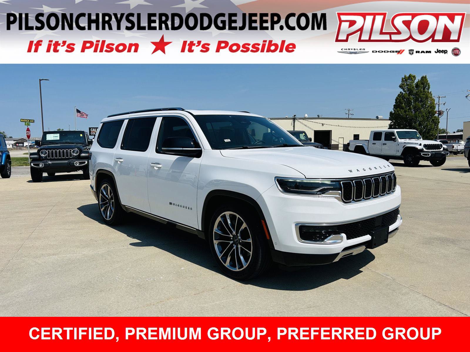 Used 2023 Jeep Wagoneer Series III w/ Premium Group I AWD/4WD video 1