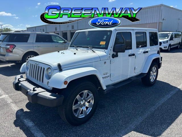 Used 2017 Jeep Wrangler Unlimited Sahara w/ Max Tow Package image 1
