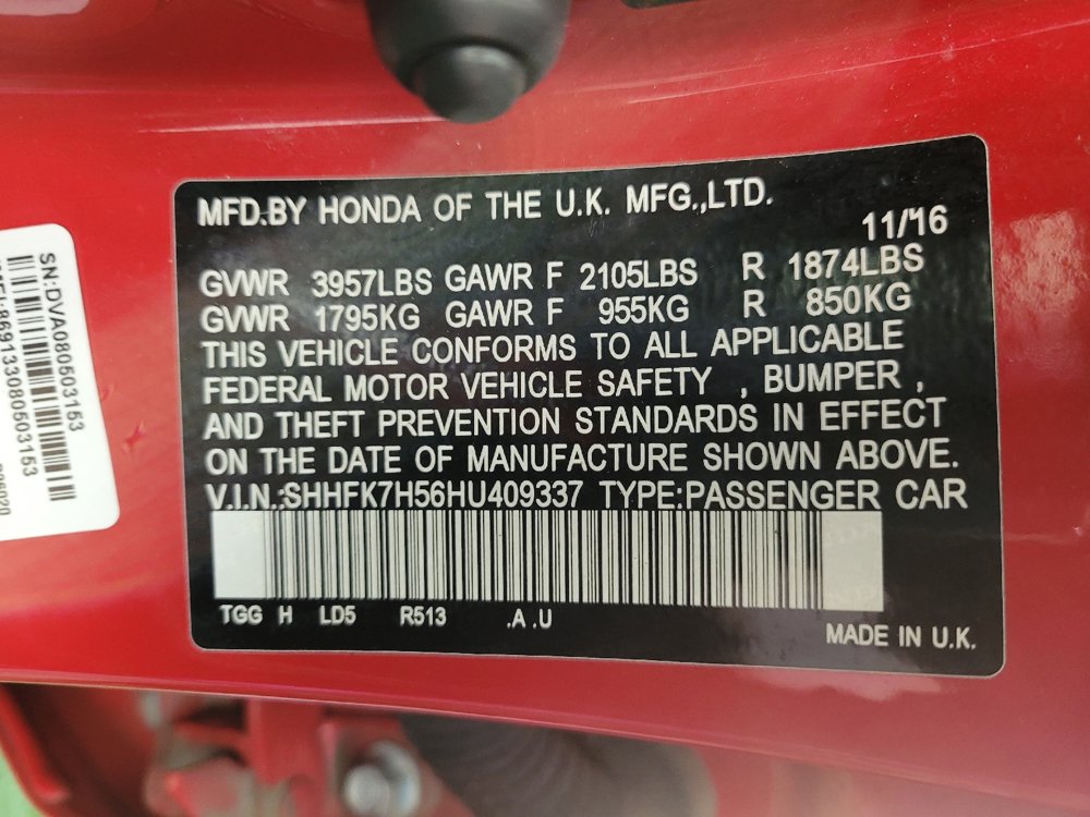 Used 2017 Honda Civic EX image 33