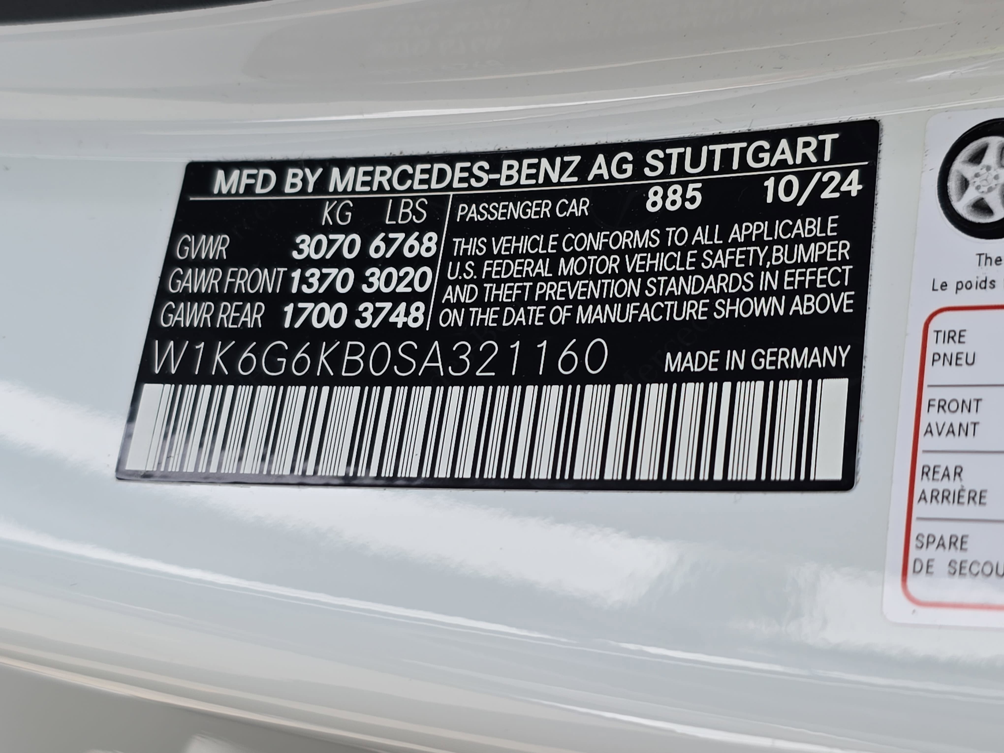 Certified 2025 Mercedes-Benz S 580e 4MATIC Sedan image 33