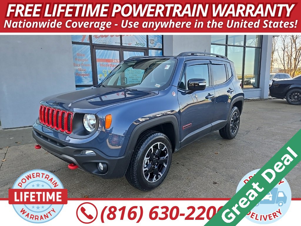 Used 2023 Jeep Renegade Trailhawk w/ Sun/Sound Group