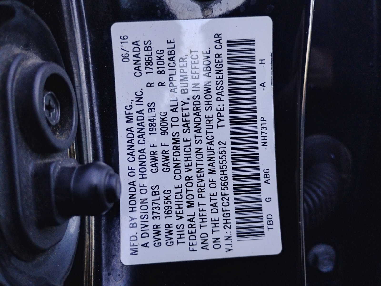 Used 2016 Honda Civic LX image 30