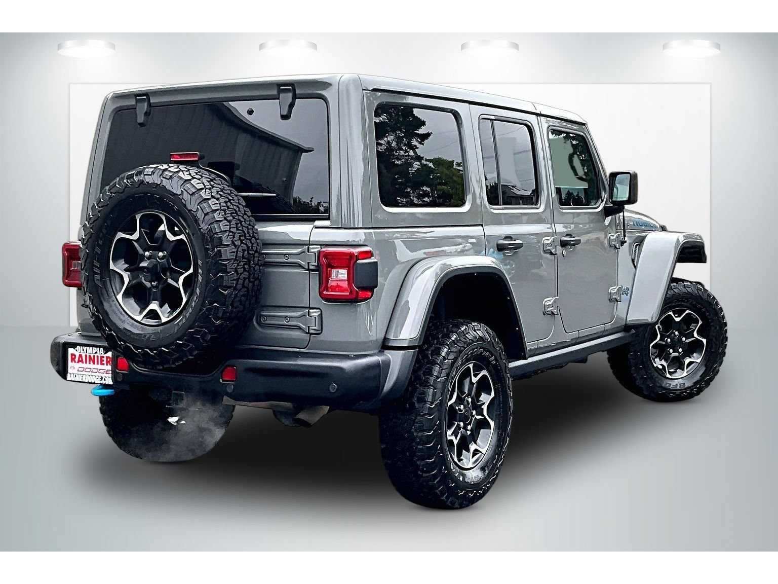 Used 2021 Jeep Wrangler Unlimited Rubicon 4xe w/ Steel Bumper Group AWD/4WD image 13