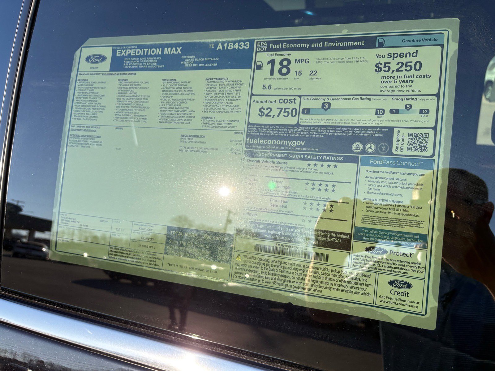 New 2026 Ford Expedition Max King Ranch image 12