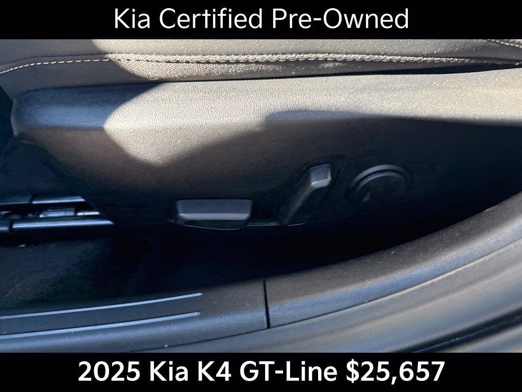 Certified 2025 Kia K4 GT-Line w/ GT-Line Premium Package FWD image 15