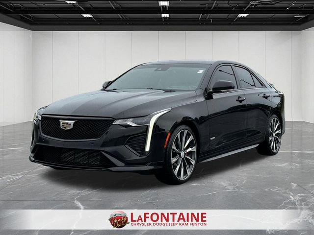 Used 2022 Cadillac CT4 V w/ Navigation Package image 1