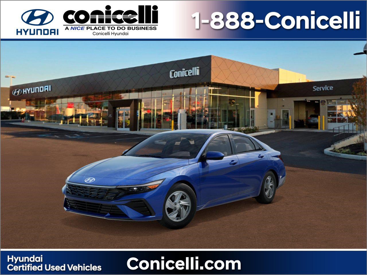 Certified 2025 Hyundai Elantra SE image 1