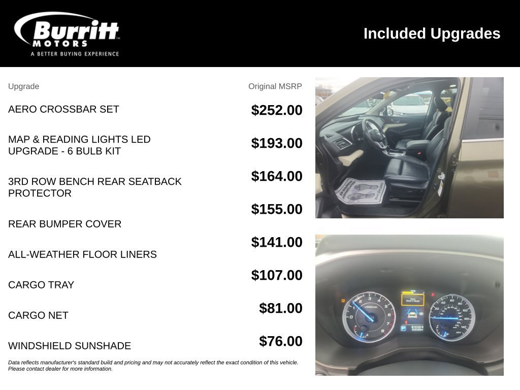 Used 2022 Subaru Ascent Touring AWD/4WD image 3