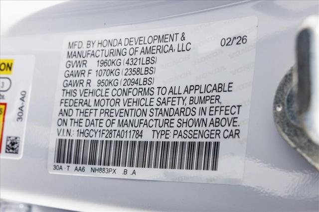 New 2026 Honda Accord LX image 23