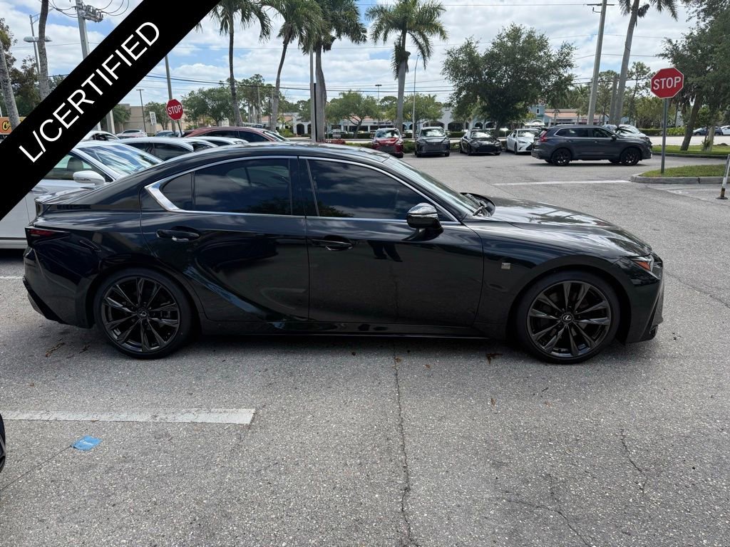 Certified 2025 Lexus IS 350 F Sport w/ Accessory Package image 2
