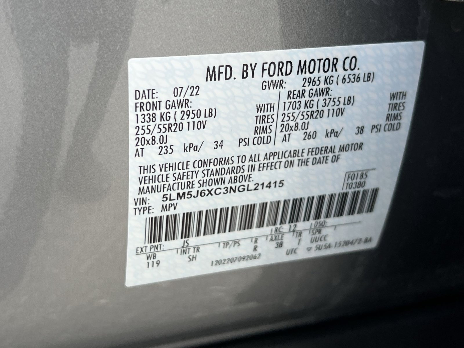 Used 2022 Lincoln Aviator AWD w/ Premium Package image 42