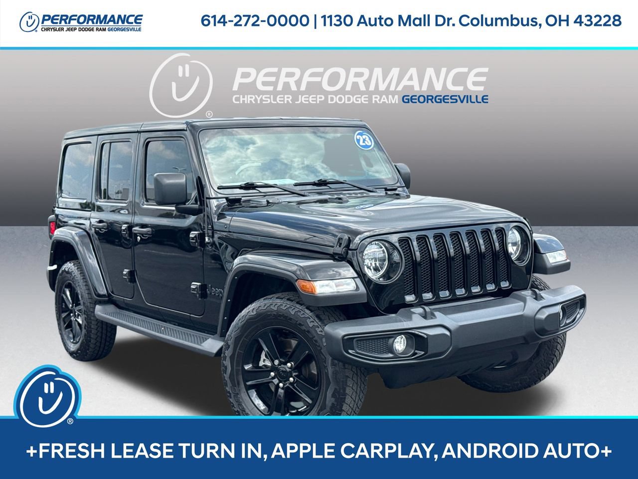 Used 2023 Jeep Wrangler Unlimited Sahara