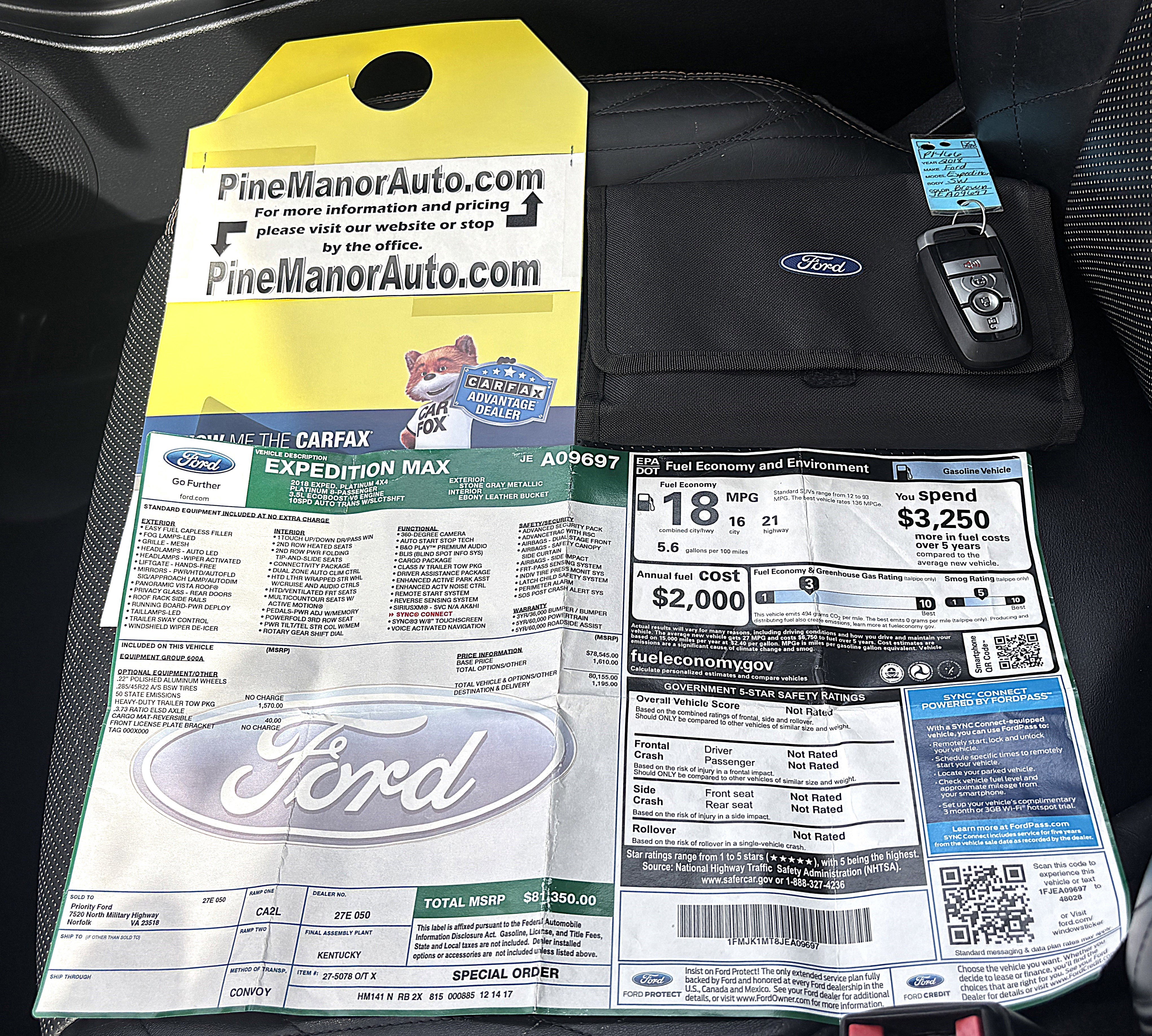 Used 2018 Ford Expedition Max Platinum image 29