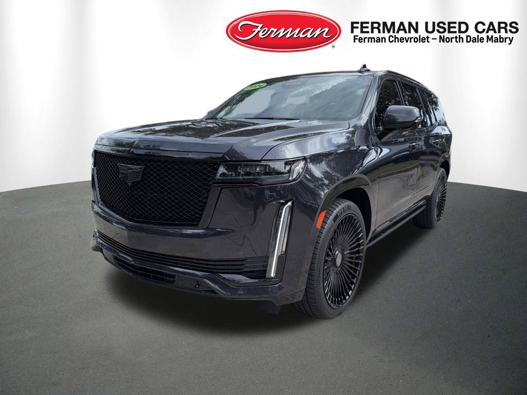 Used 2024 Cadillac Escalade Sport Platinum w/ LPO, ONYX Package AWD/4WD image 5