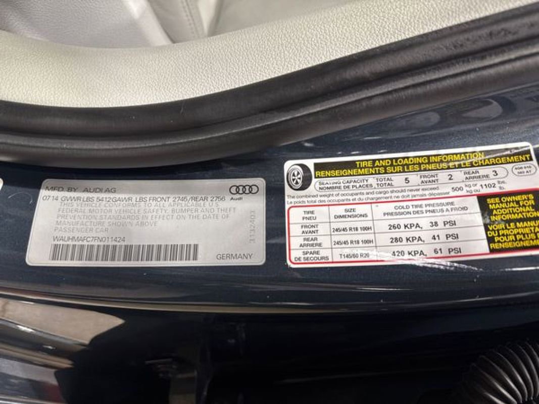 Used 2015 Audi A6 TDI Prestige w/ Prestige Package image 92