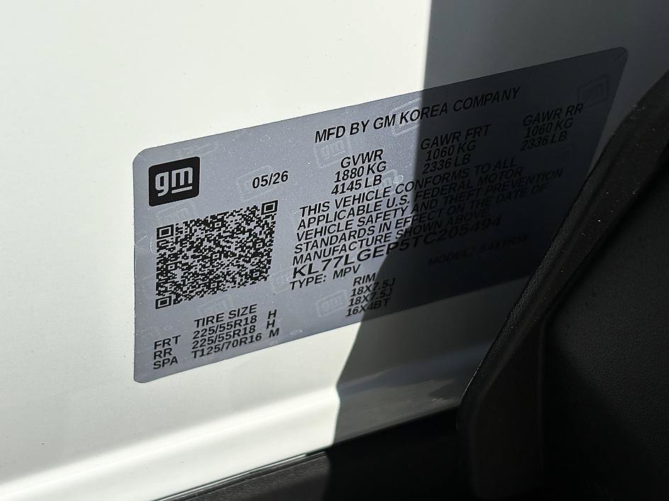 New 2026 Chevrolet Trax RS FWD image 20