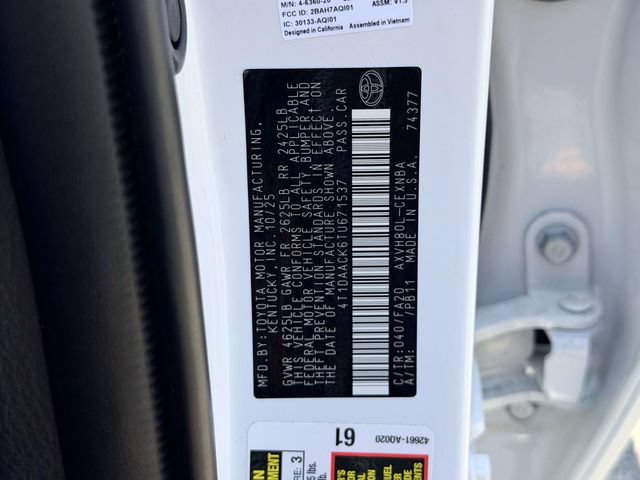 Used 2026 Toyota Camry LE FWD image 26