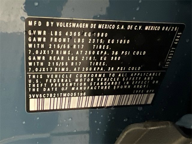 New 2026 Volkswagen Taos S image 19