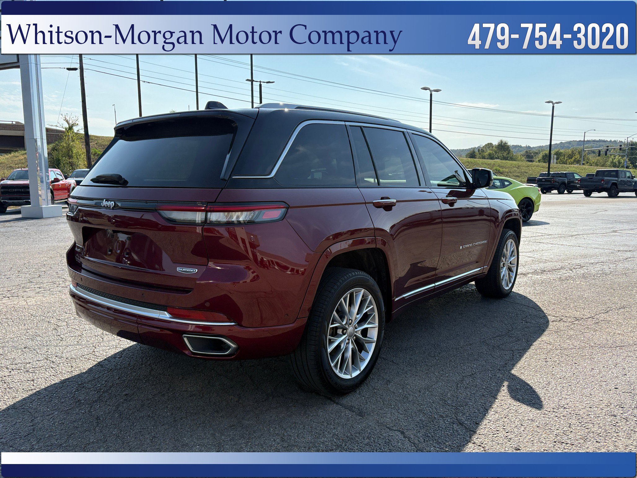 Used 2022 Jeep Grand Cherokee Summit w/ Luxury Tech Group V AWD/4WD image 6