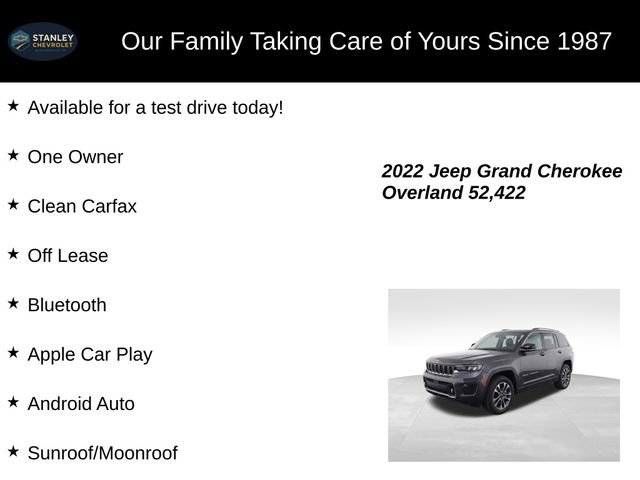 Used 2022 Jeep Grand Cherokee Overland image 9