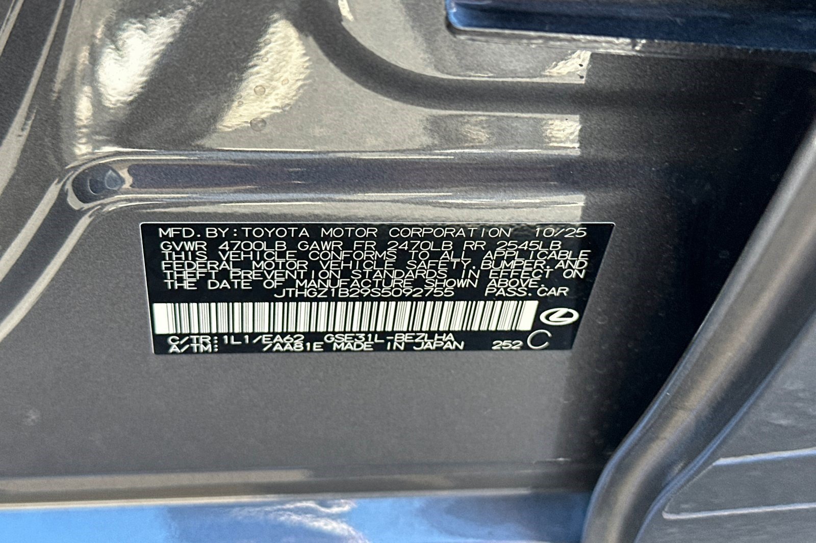 Certified 2025 Lexus IS 350 F Sport w/ Navigation Package RWD image 28