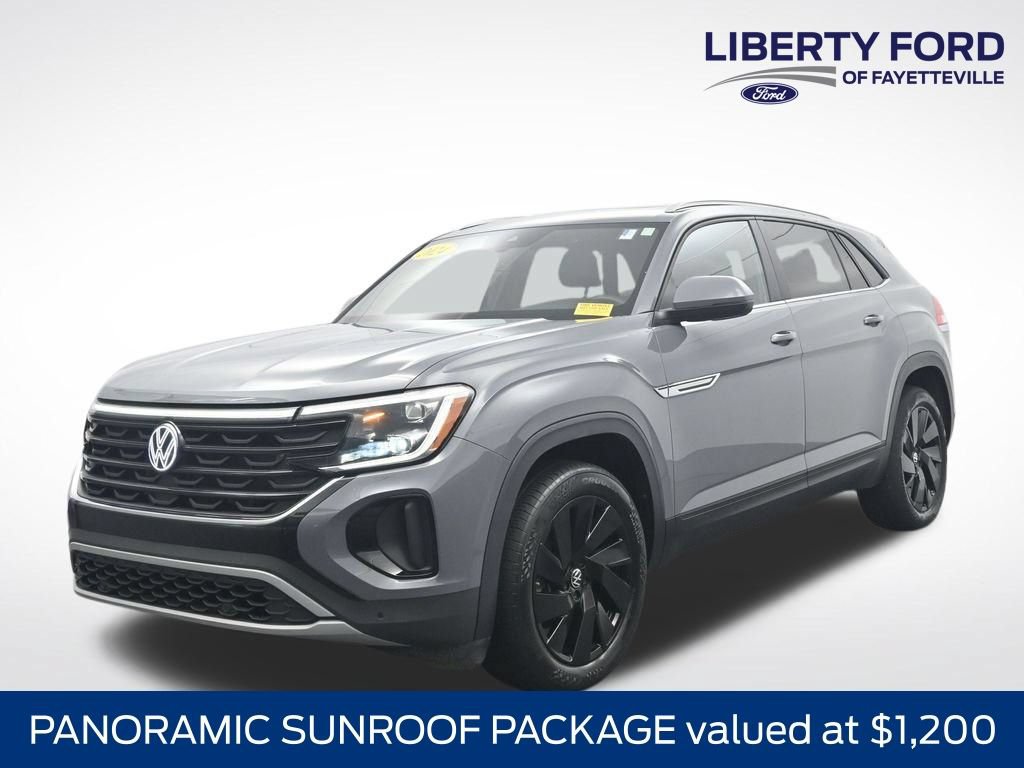Used 2024 Volkswagen Atlas Cross Sport SE w/ Panoramic Sunroof Package AWD/4WD image 1