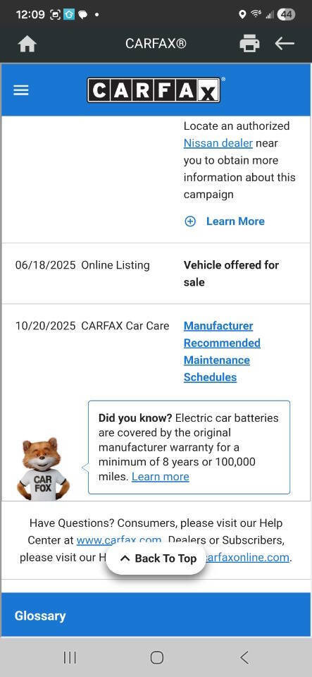 Used 2019 Nissan Leaf S w/ S Charge Package image 63