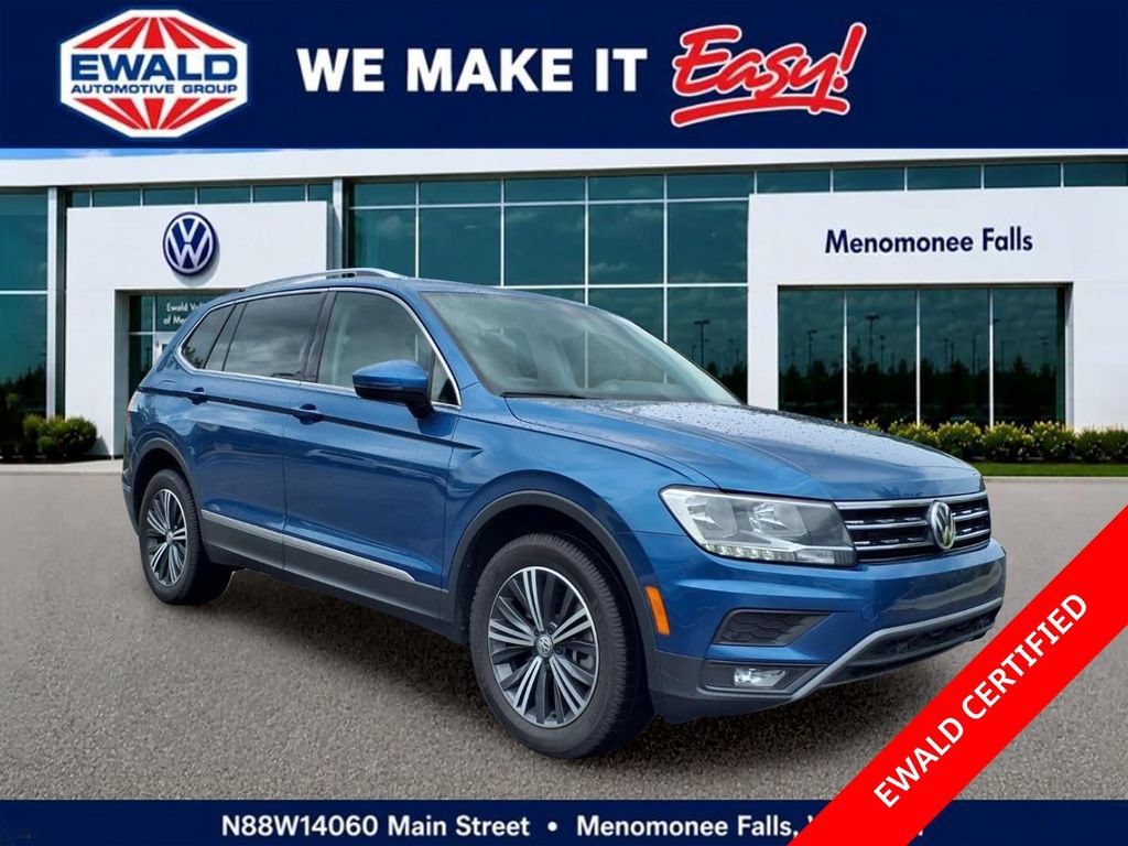 Used 2019 Volkswagen Tiguan SEL w/ 3rd Row Seat Package AWD/4WD image 1