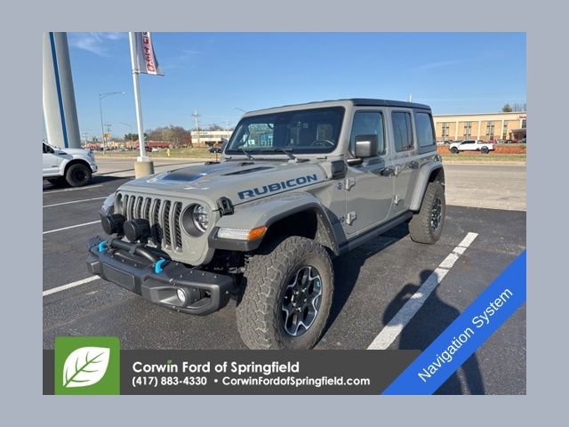 Used 2023 Jeep Wrangler Unlimited Rubicon 4xe w/ Steel Bumper Group image 1