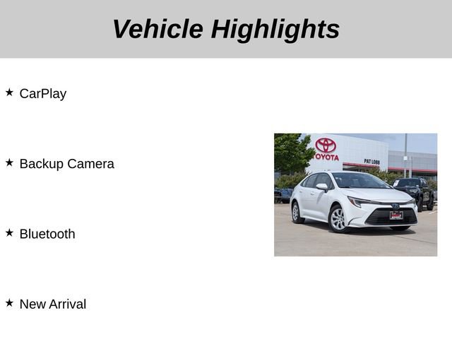 Used 2025 Toyota Corolla LE FWD image 5