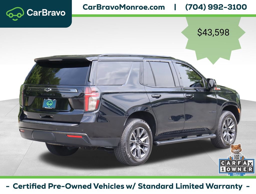 Certified 2021 Chevrolet Tahoe Z71 w/ Z71 Signature Package AWD/4WD image 6