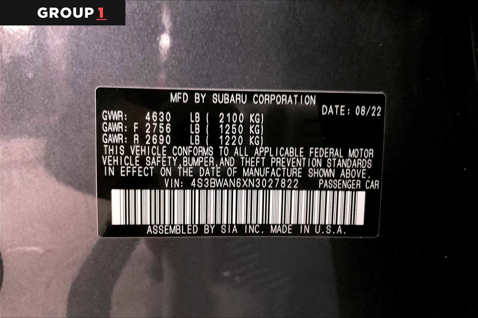 Used 2022 Subaru Legacy Limited image 37