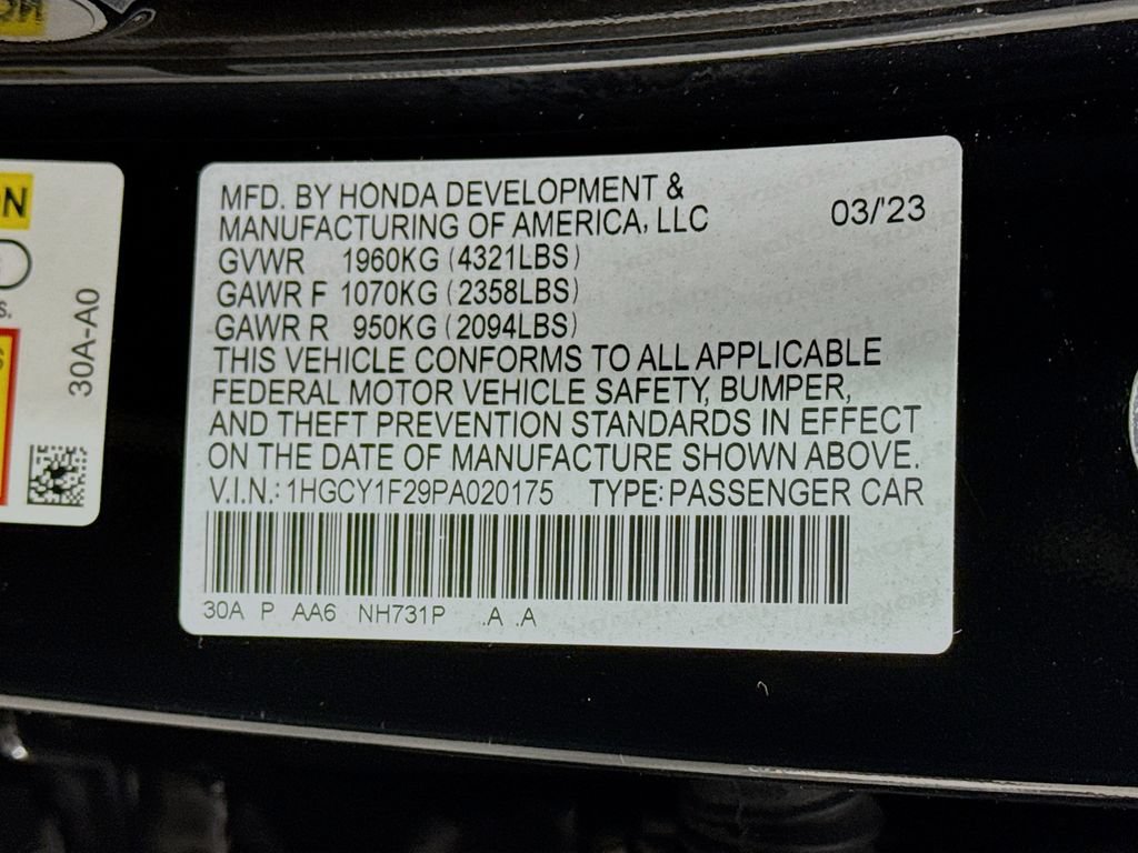 Certified 2023 Honda Accord LX image 28