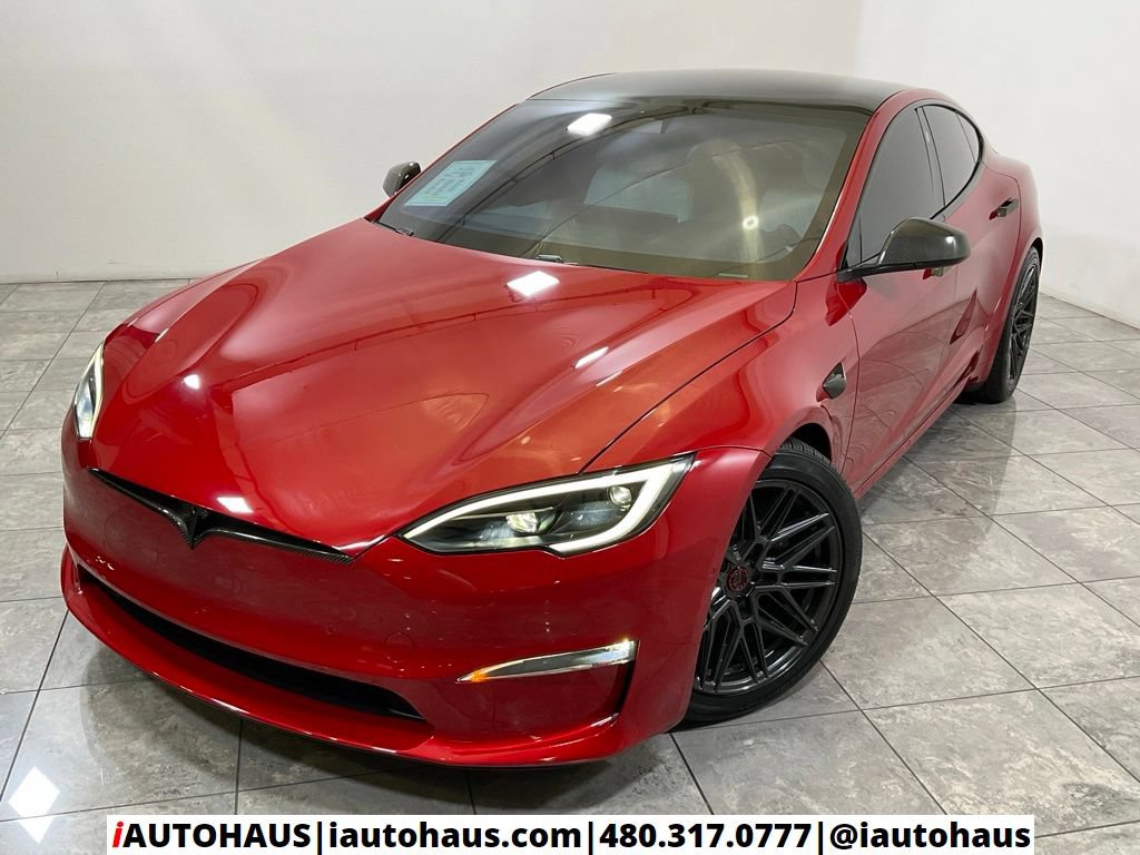 Used 2022 Tesla Model S Plaid AWD/4WD image 8