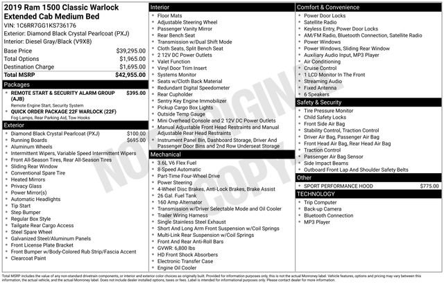 Used 2019 RAM 1500 Classic Warlock image 28