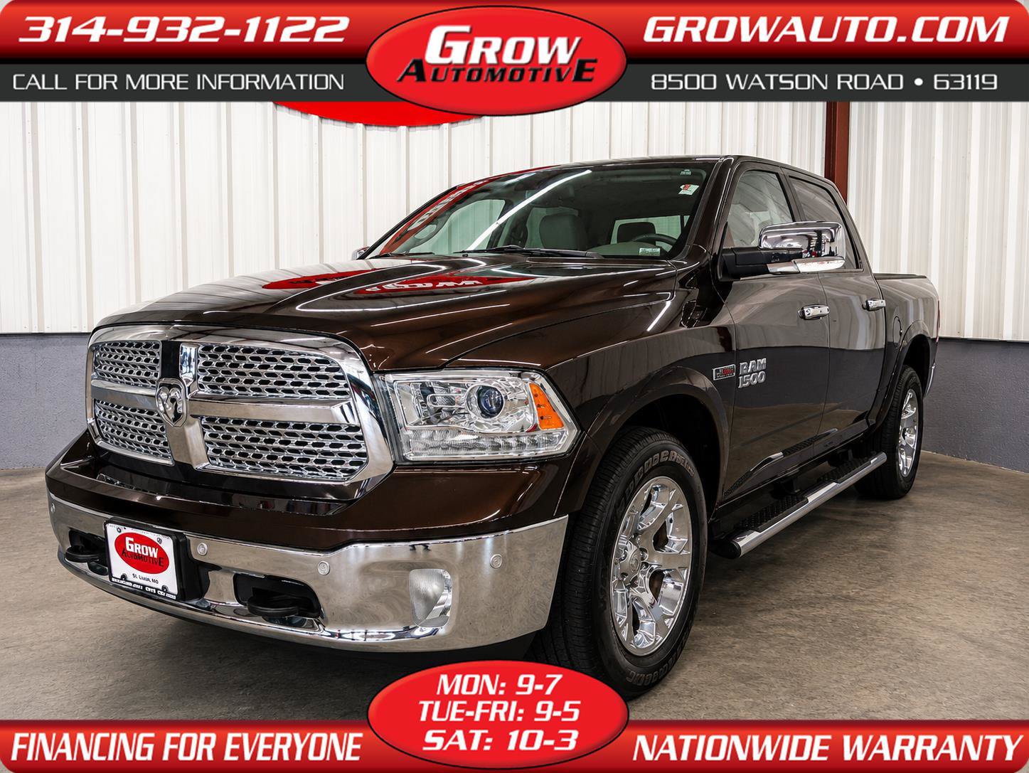 Used 2015 RAM 1500 Laramie w/ Convenience Group AWD/4WD image 1
