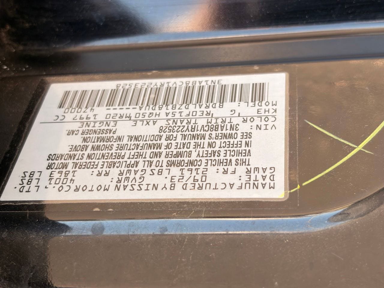 Certified 2024 Nissan Sentra SV FWD image 33