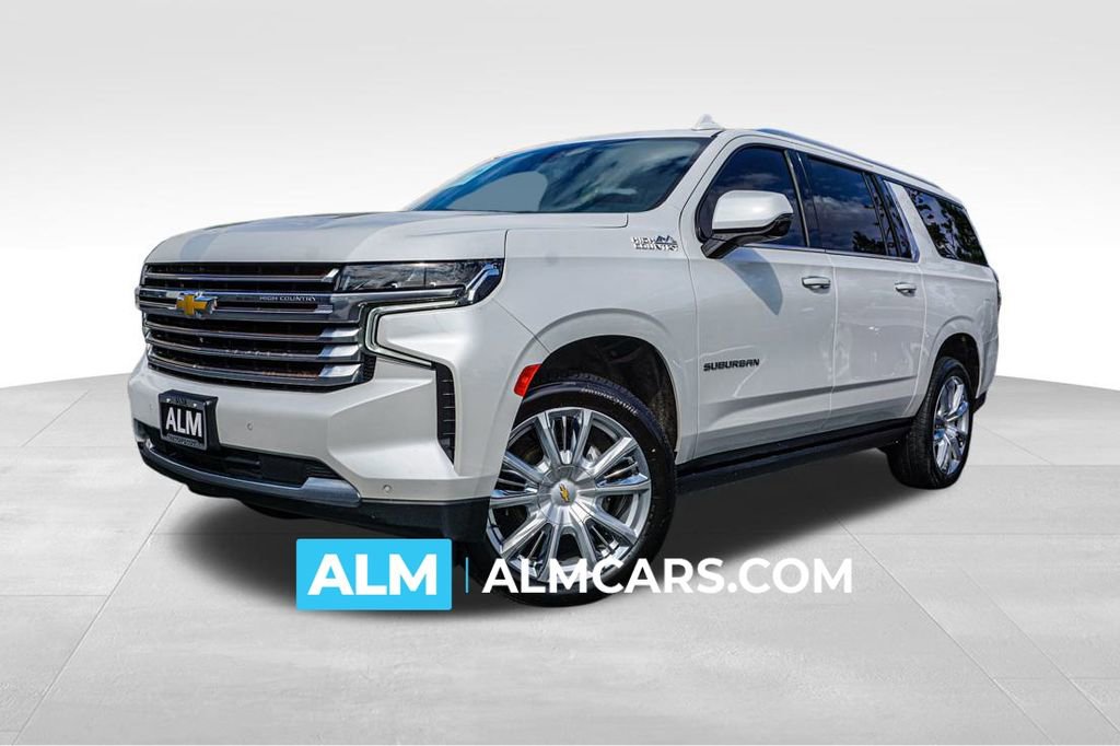Used 2022 Chevrolet Suburban High Country image 1