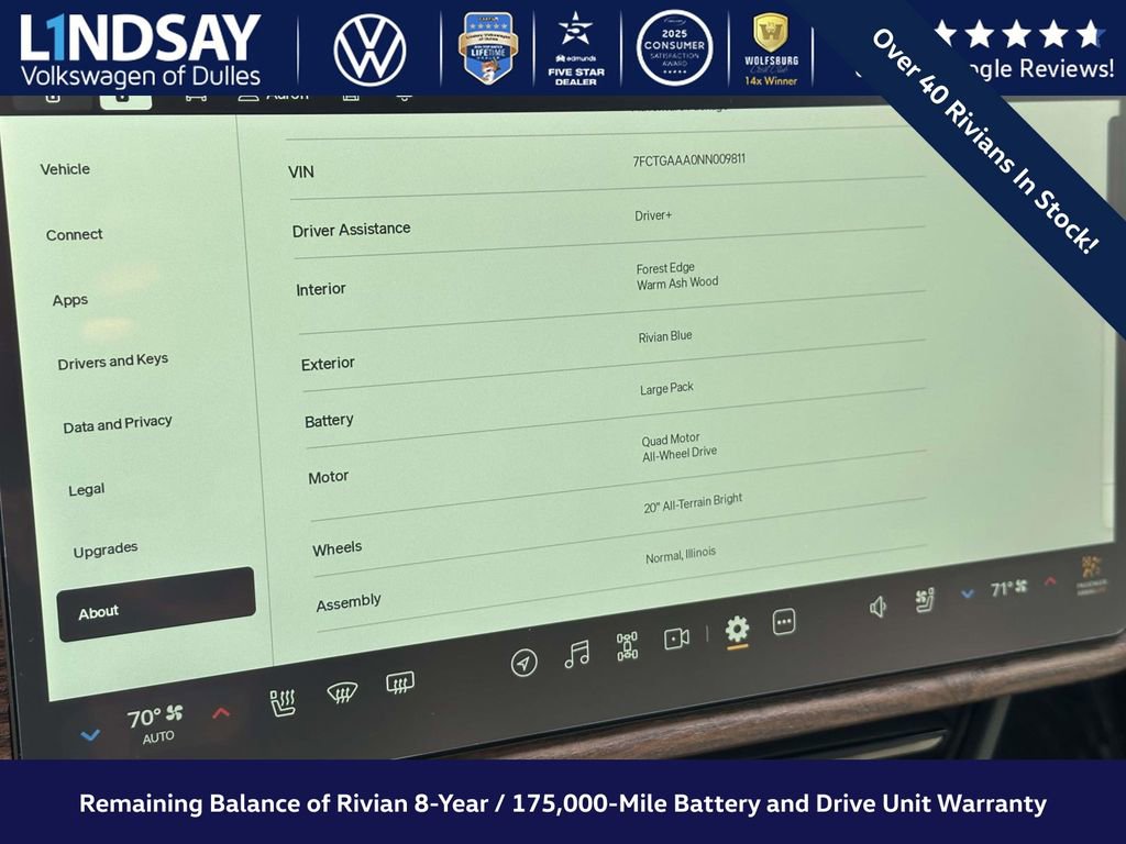 Used 2022 Rivian R1T Adventure image 23
