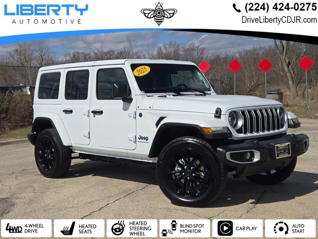 Used 2025 Jeep Wrangler Unlimited Sahara w/ Safety Group