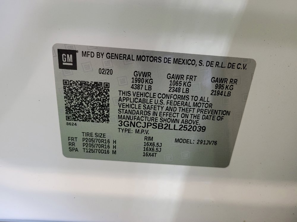 Used 2020 Chevrolet Trax LT AWD/4WD image 33